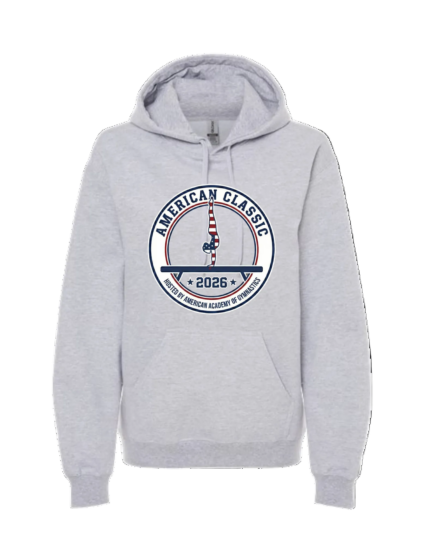 AAG American Classic Hoodie - Black or Gray - Circle