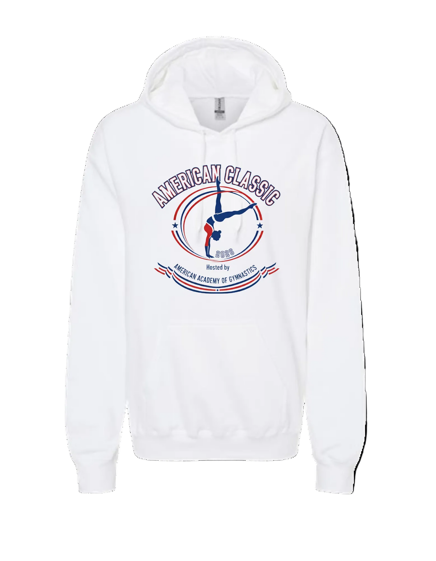 AAG American Classic Hoodie - Black, White or Gray - Oval