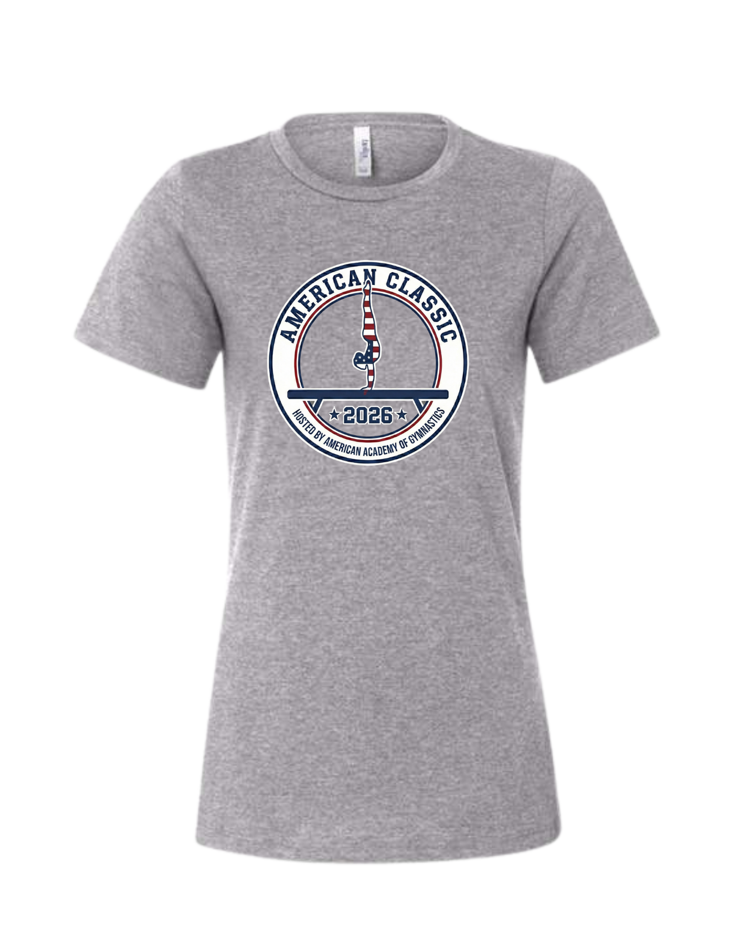 AAG American Classic T-Shirt - Blue or Gray - Circle