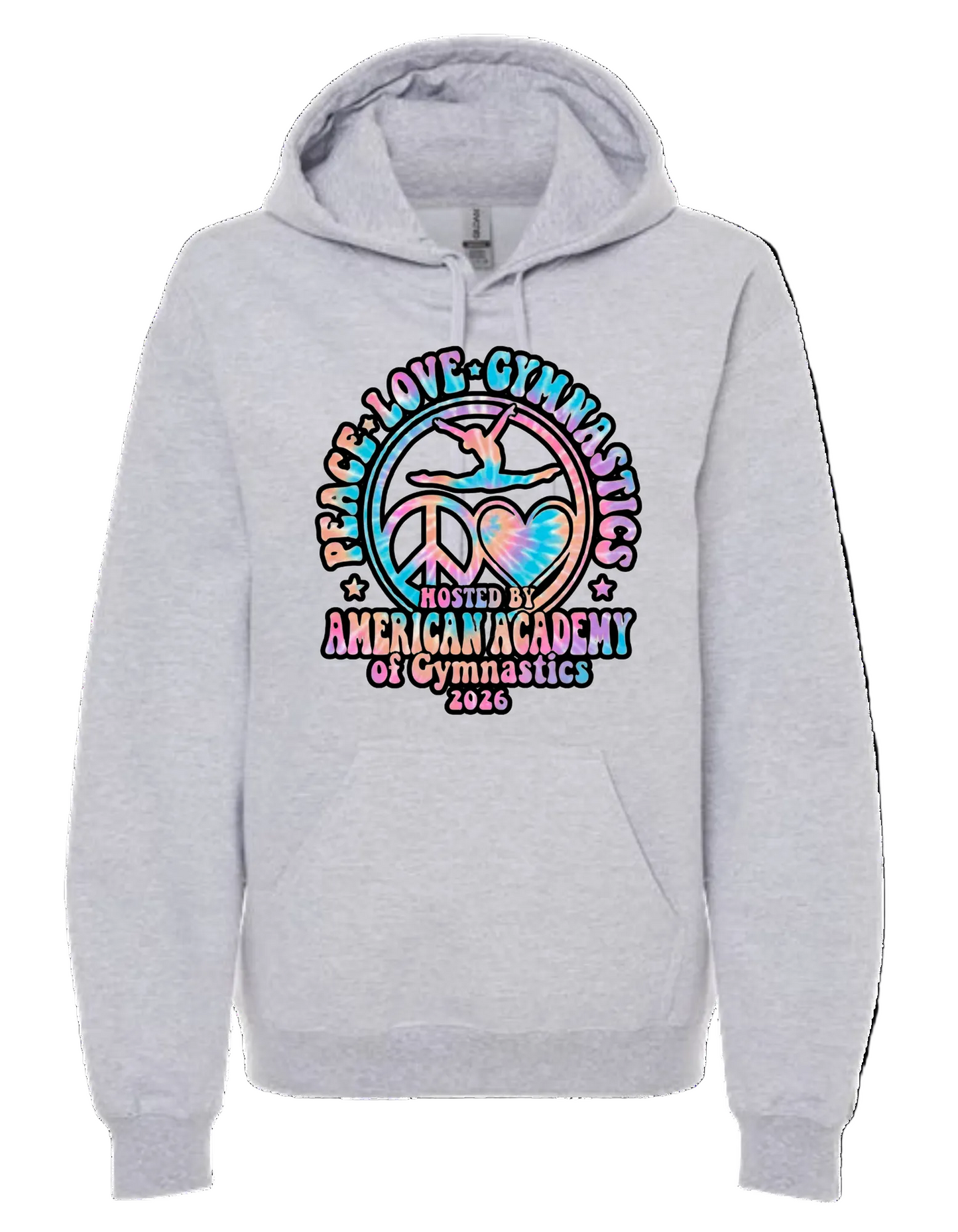 AAG - Peace, Love & Gymnastics Hoodie
