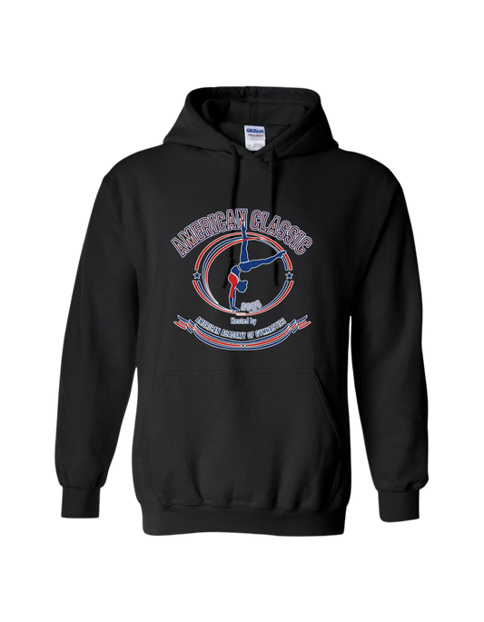 AAG American Classic Hoodie - Black, White or Gray - Oval