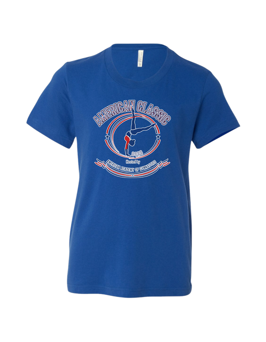 AAG American Classic T-Shirt - Blue or Gray - Oval
