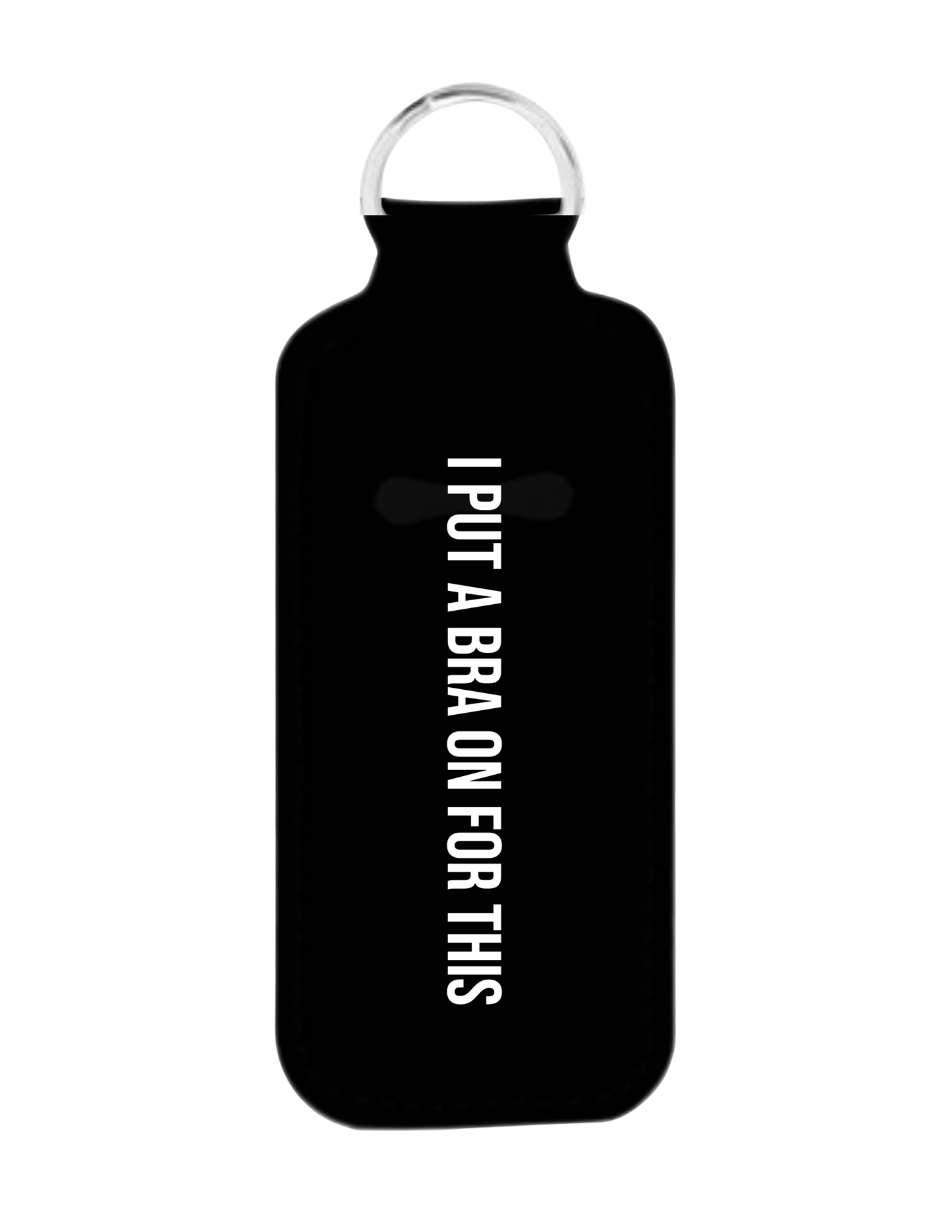 Bad Momz of Comedy Hand Sanitizer & Chapstick holder keyring set