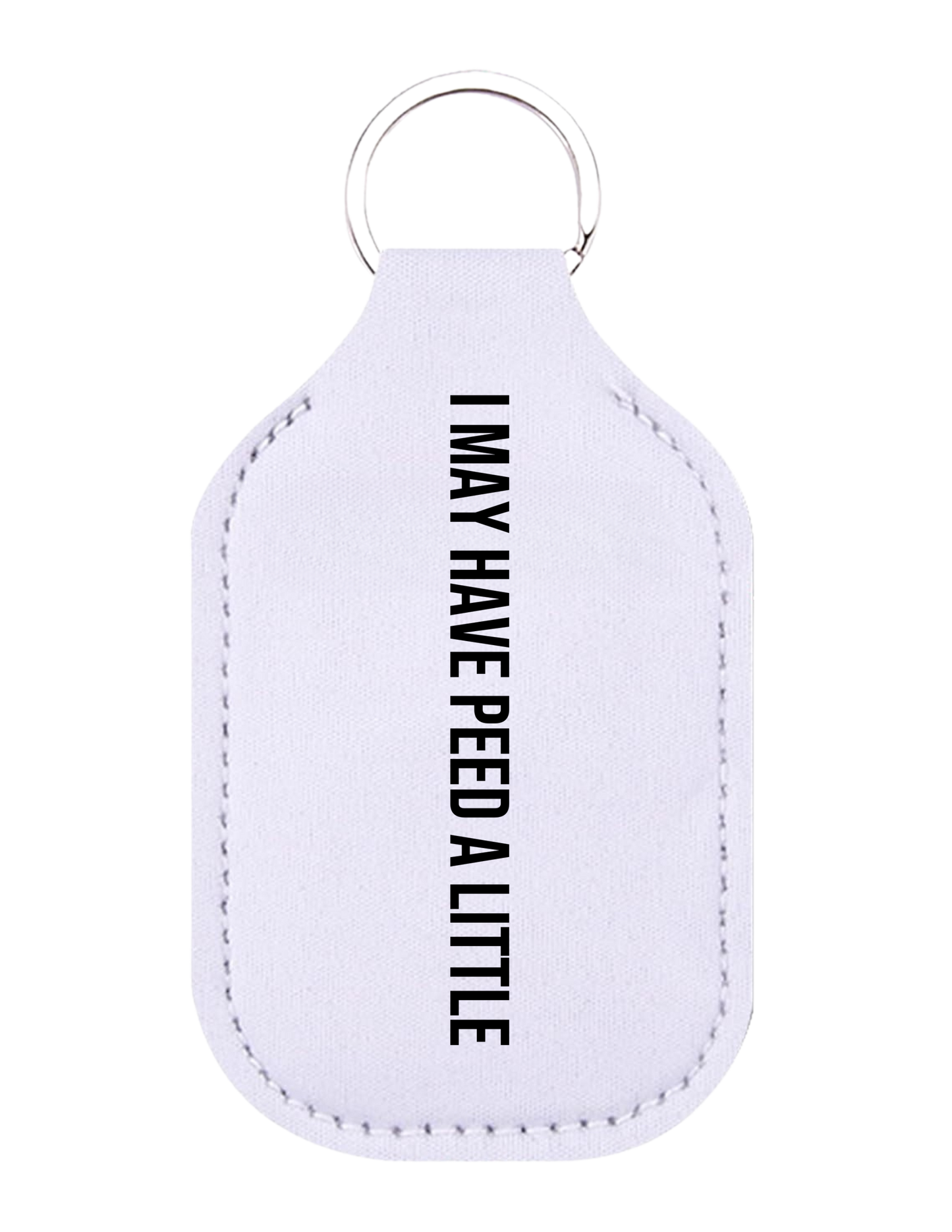 Bad Momz of Comedy Hand Sanitizer & Chapstick holder keyring set