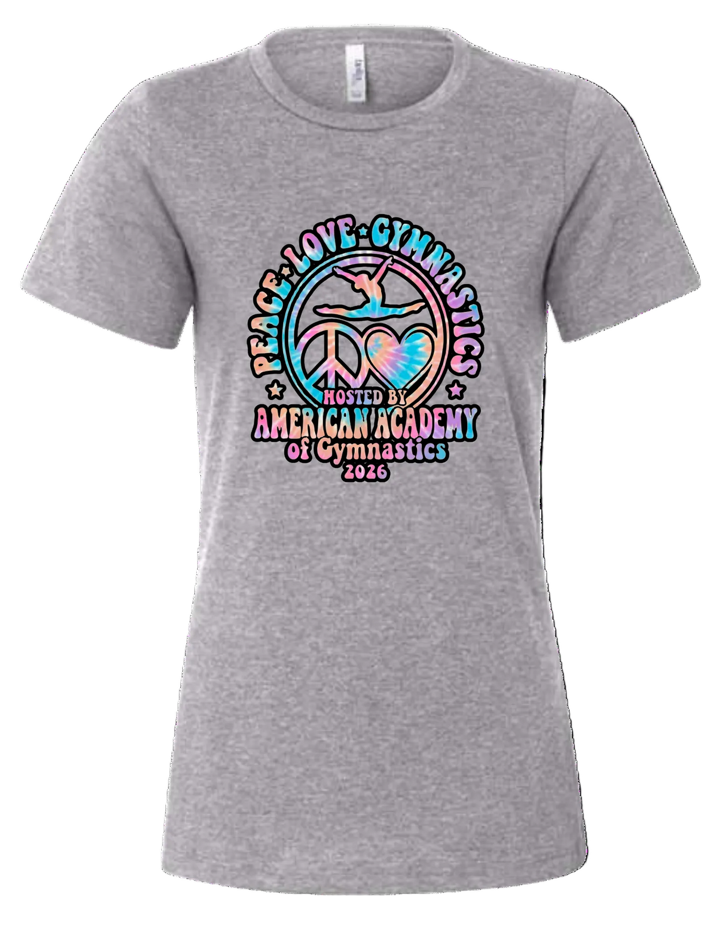 AAG - Peace, Love & Gymnastics T-Shirt