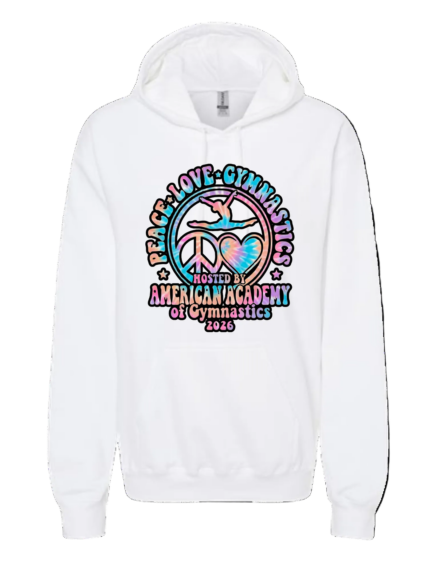 AAG - Peace, Love & Gymnastics Hoodie