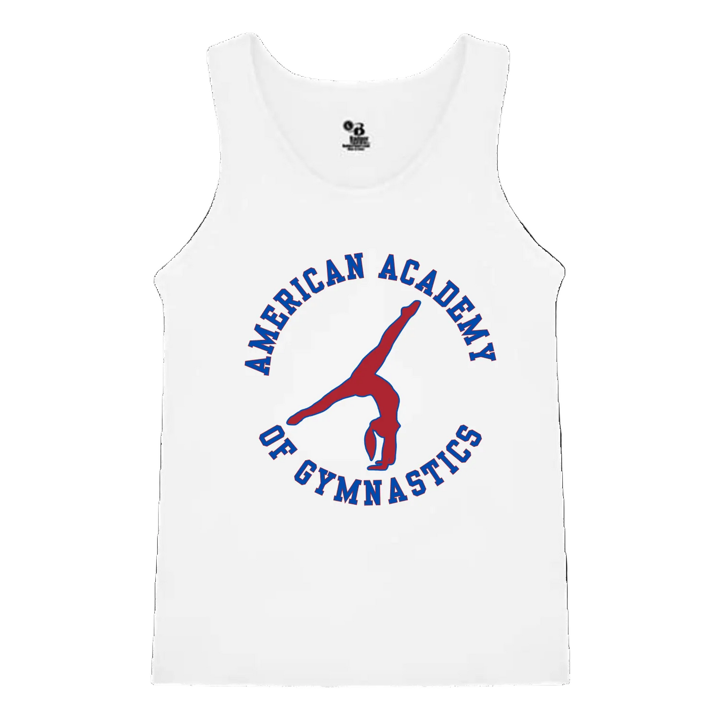 AAG Warm up tank top - Blue Lettering