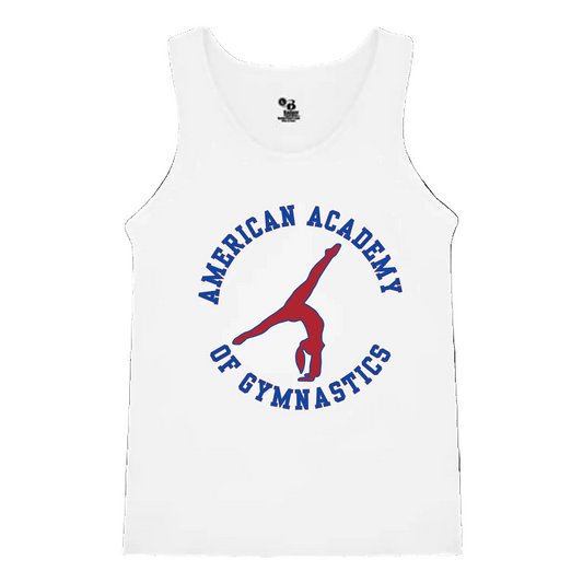 AAG Warm up tank top - Blue Lettering