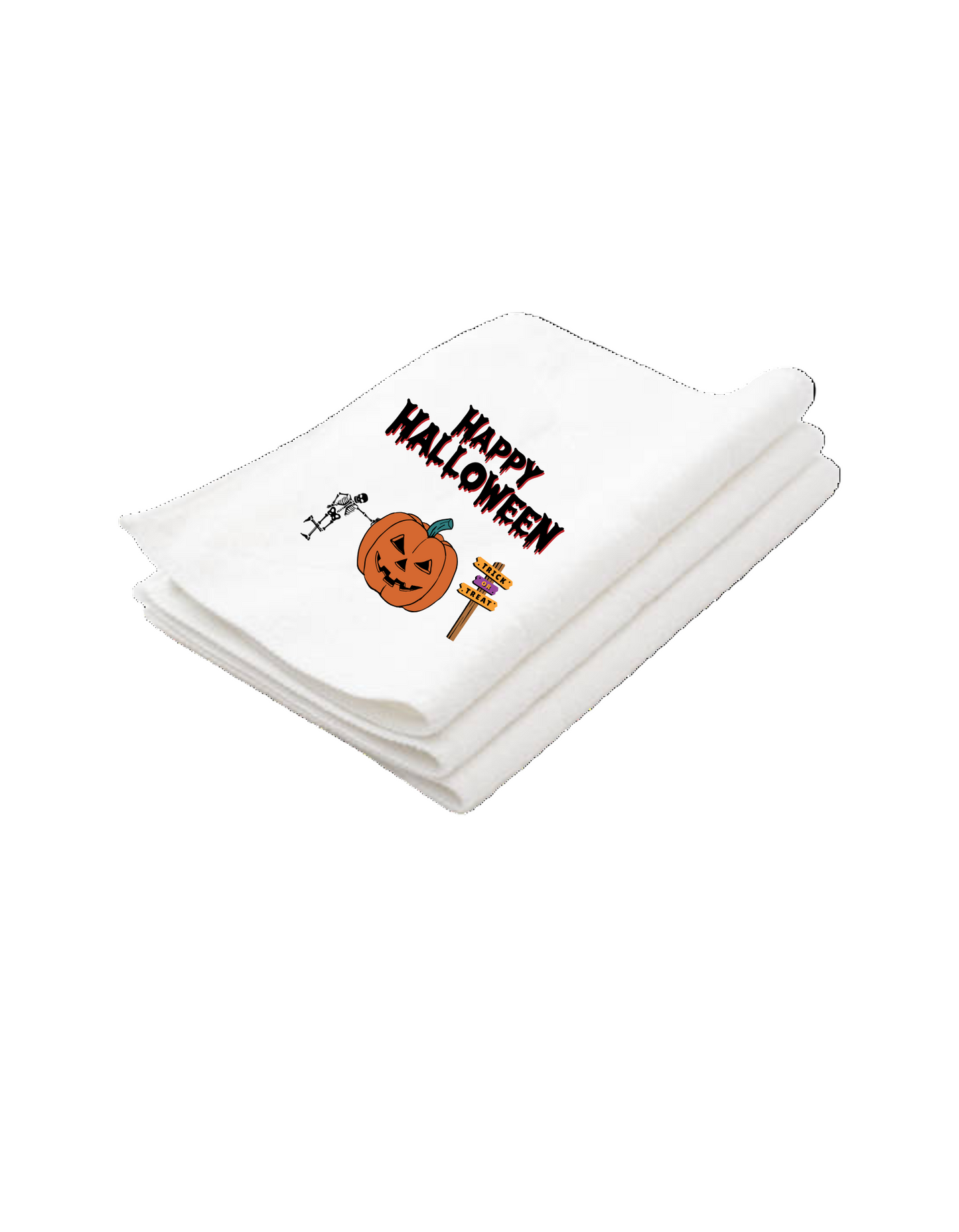 Halloween towels